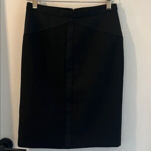 Adrianna Papell Black Pencil Skirt